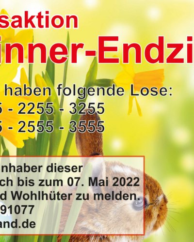 07.05.2022 Osterlosaktion 2022