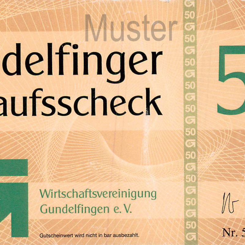 Einkaufsscheck 50 €